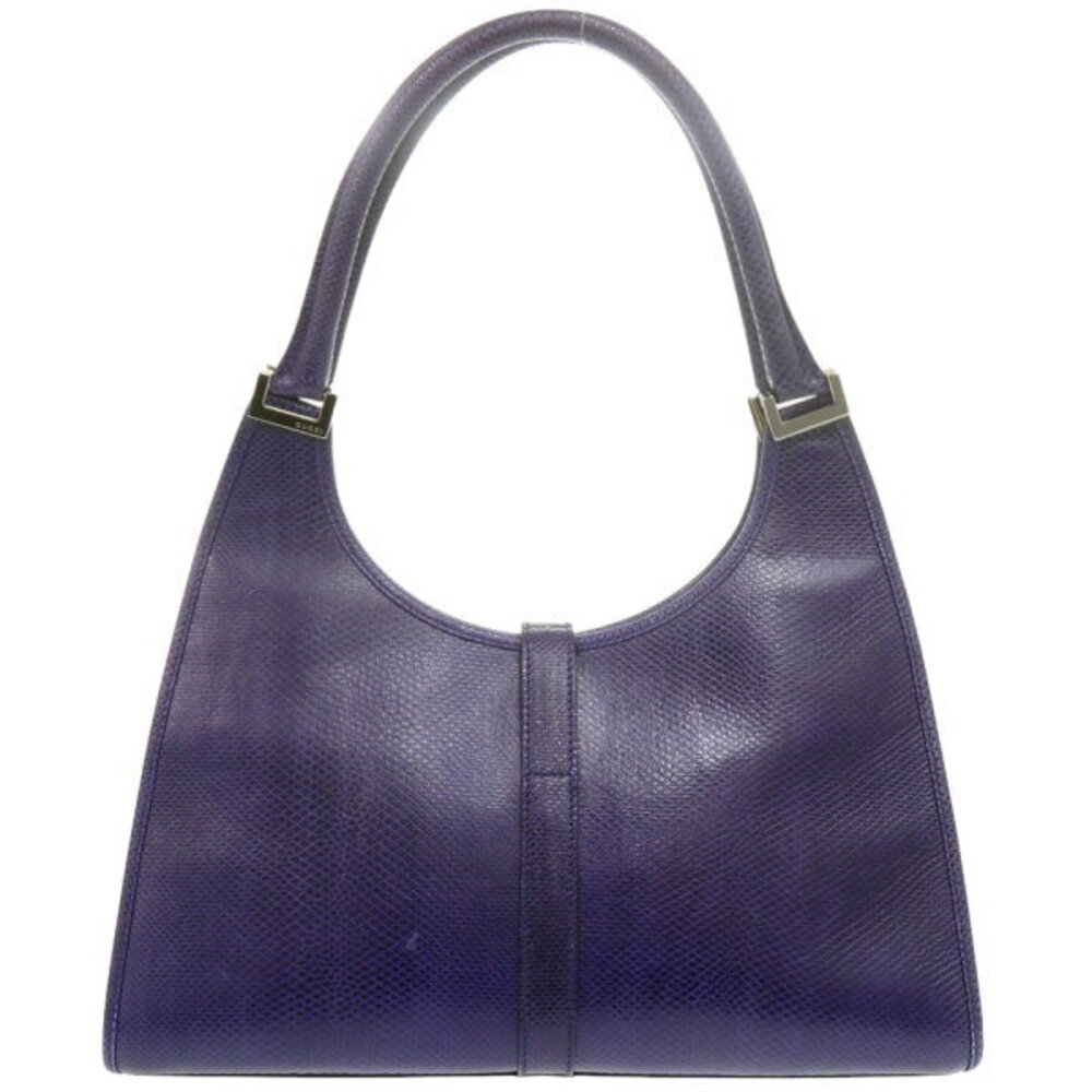 Gucci Jackie Sea Python Blue Handbag - image 2